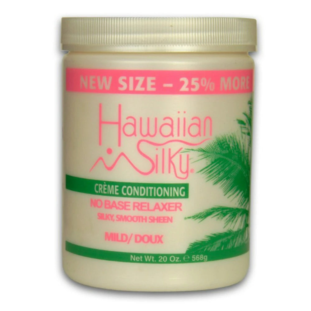 Hawaiian Silky- Creme Conditioning No Base Relaxer Mild 20oz (Pack of 12)