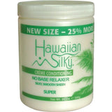 Hawaiian Silky No Base Relaxer Super 20 fl oz Good on All Hair Types Men Women (Pack of 12)