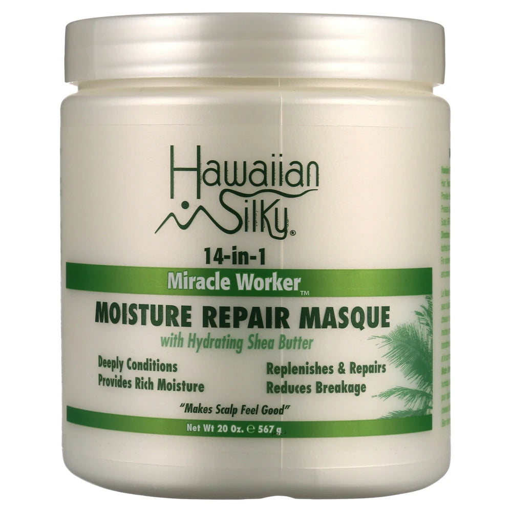 Hawaiian Silky 14-in-1 Miracle Worker Moisture Repair Masque 20 oz. (Pack of 12)