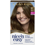Clairol Nice & Easy Permanent Hair Color 6A Light Ash Brown 6.26Oz (Pack of 12)