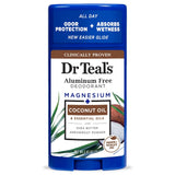 Dr Teal s Aluminum Free Deodorant Coconut Oil with Essential Oils 2.65 oz (Pack of 24)