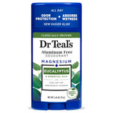 Dr Teal s Aluminum Free Deodorant Eucalyptus with Essential Oils 2.65 oz (Pack of 24)