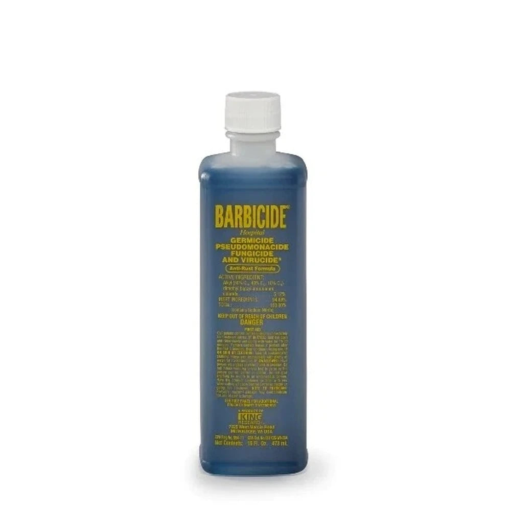 Barbicide Hospital Disinfectant Germicide Virucide Anti-Rust Formula 16 oz (Pack of 24)