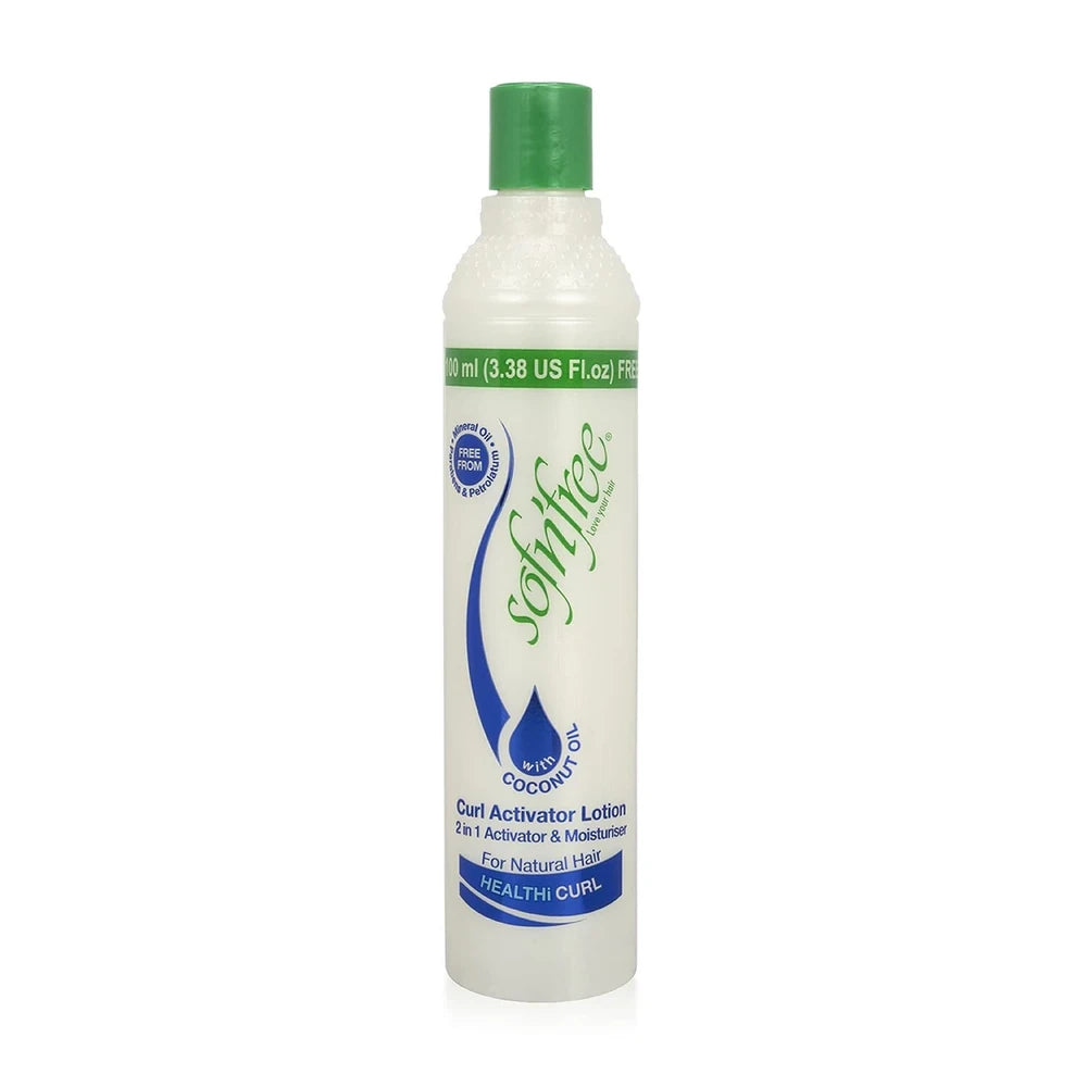 Sof N Free Curl Activator Lotion With Vitamin E And Panthenol 350ml 11.8 Oz (Pack of 12)