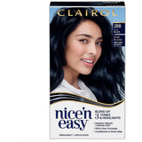 Clairol Nice & Easy Permanent Hair Dye Color Cream 2BB Blue Black 6.26Oz (Pack of 12)