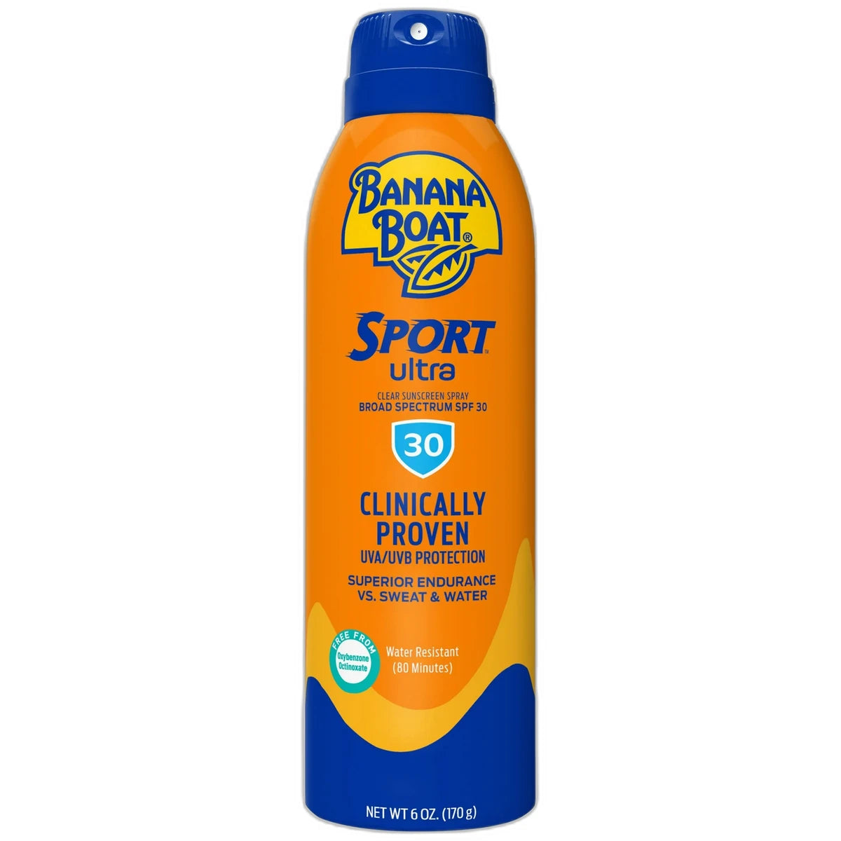 Banana Boat Ultra Mist Sport Performance Continuous Spray Sunscreen Spf 306Oz (Pack of 12)