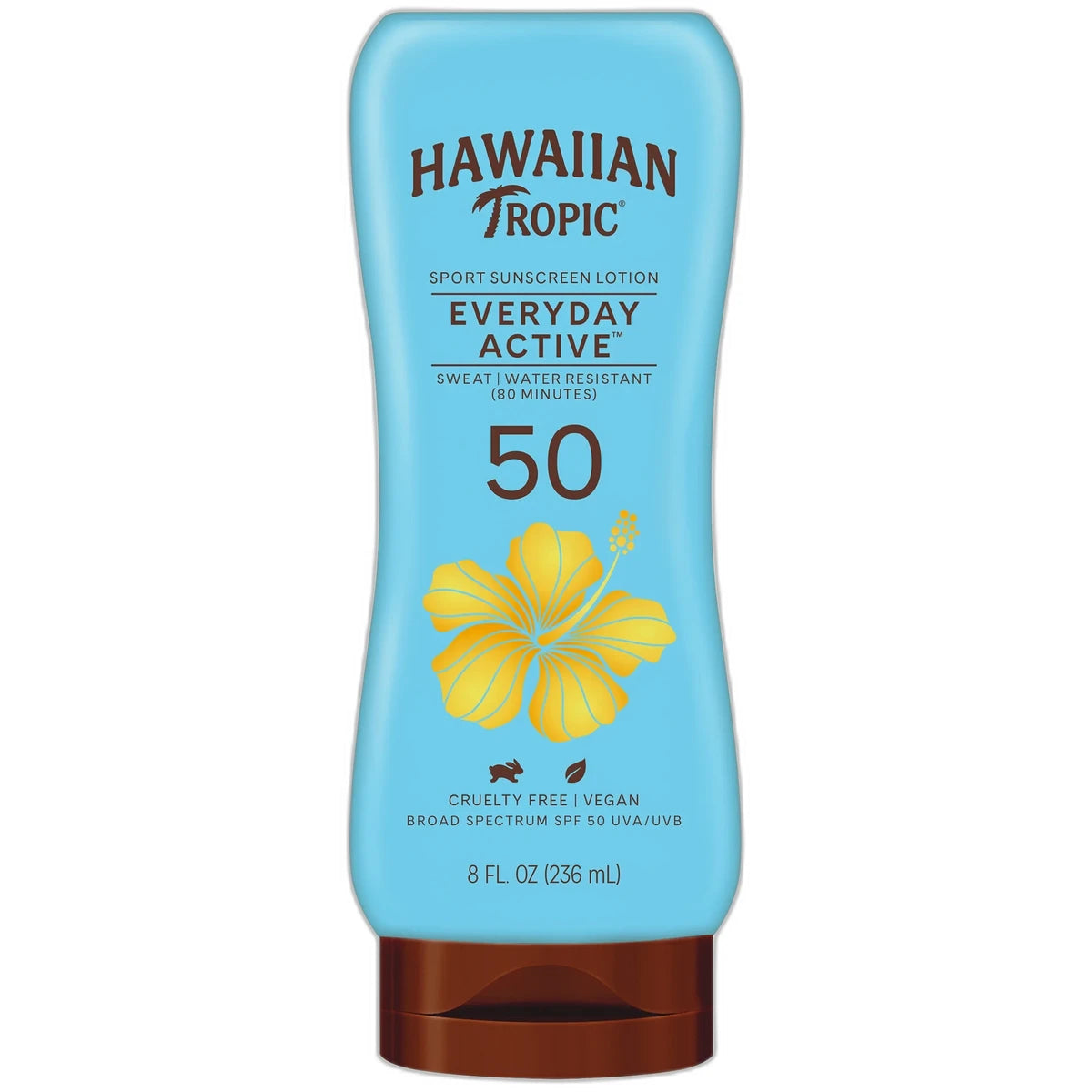 Hawaiian Tropic Island Sport Sunscreen Lotion SPF 50 8Oz (Pack of 12)