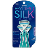 Schick Hydro Silk Disposable Razors for Women with Moisturizing Serum 2.56oz (Pack of 12)