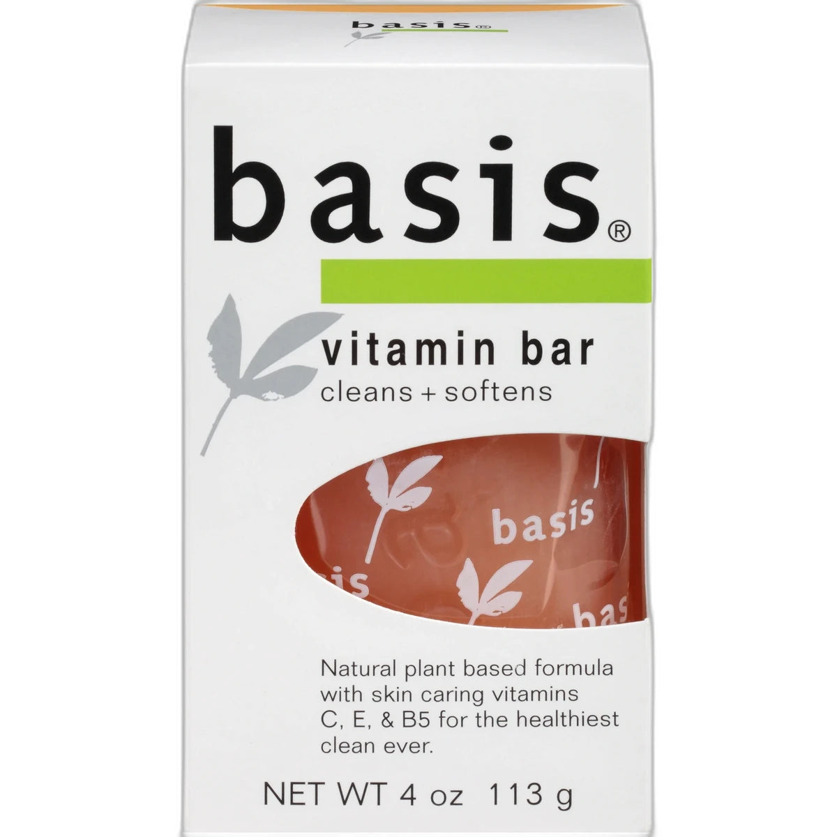 Basis Vitamin Bar Soap 4Oz (Pack of 24)
