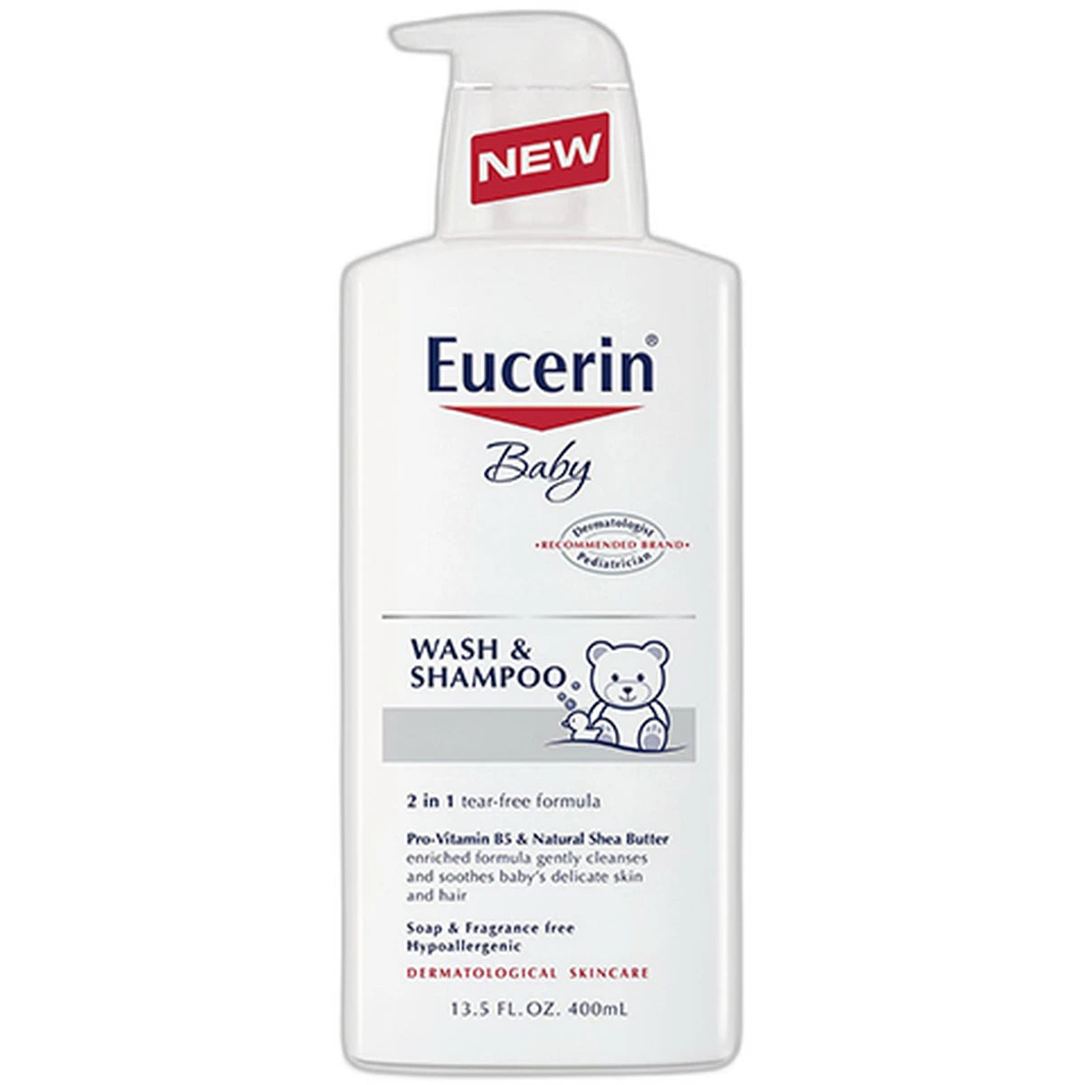 Eucerin Baby Soothing Wash and Shampoo 13.5Oz (Pack of 12)