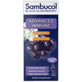 Sambucol Black Elderberry Advanced Immune Support Syrup with Vitamin C and Zinc 4Oz (Pack of 24)