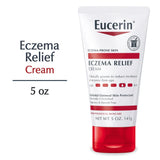 Eucerin Eczema Relief Body Cream Fragrance Free Eczema Lotion Tube 5 Oz (Pack of 12)
