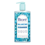 Biore Blue Agave + Baking Soda Balancing Pore Combination Skin Cleanser, Gently 6.77 oz (Pack of 12)