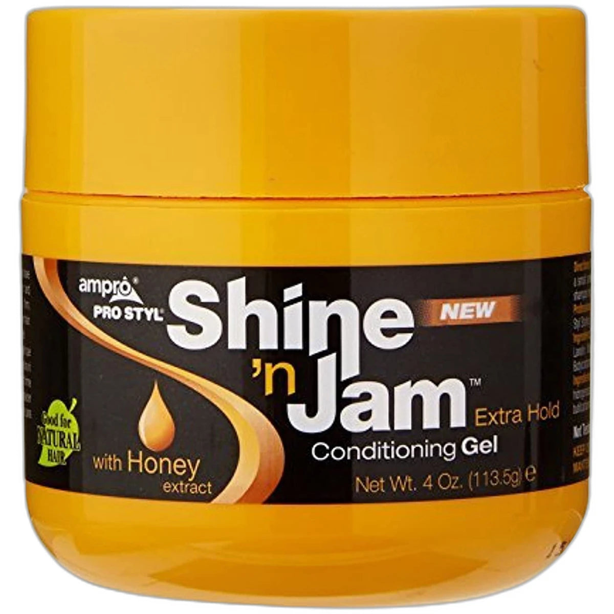 Shine n Jam Ampro Pro Styl Conditioning Gel Extra Hold 4Oz (Pack of 6)
