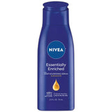 Nivea Essentially Enriched Body Lotion Travel Size 2.5Oz (Pack of 24)