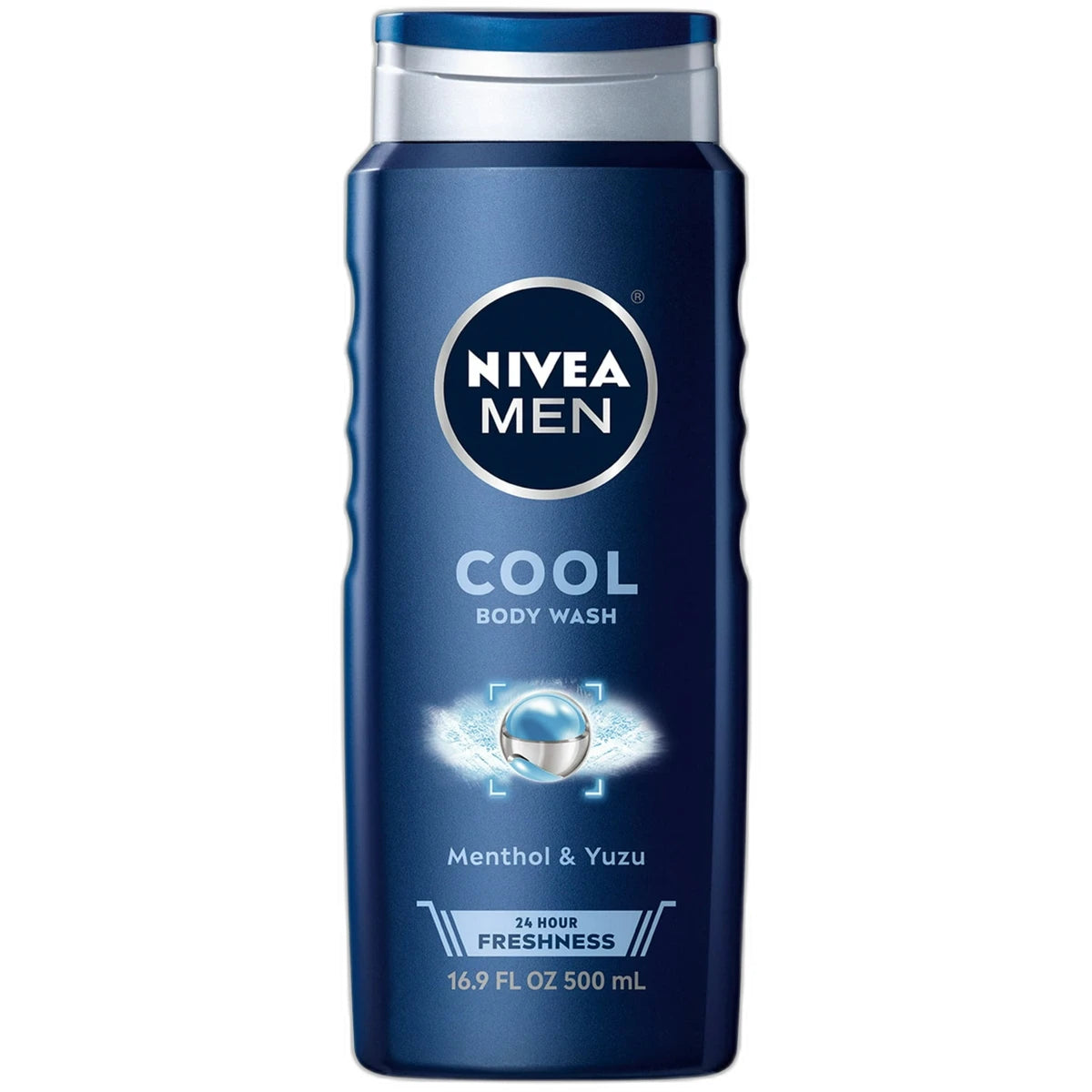 Nivea For Men Body Wash Cool 16.9Oz (Pack of 12)