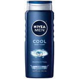 Nivea For Men Body Wash Cool 16.9Oz (Pack of 12)