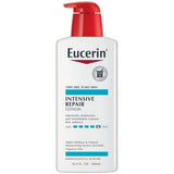 Eucerin Plus Dry Skin Therapy Intensive Repair Enriched Lotion 16.9Oz (Pack of 12)