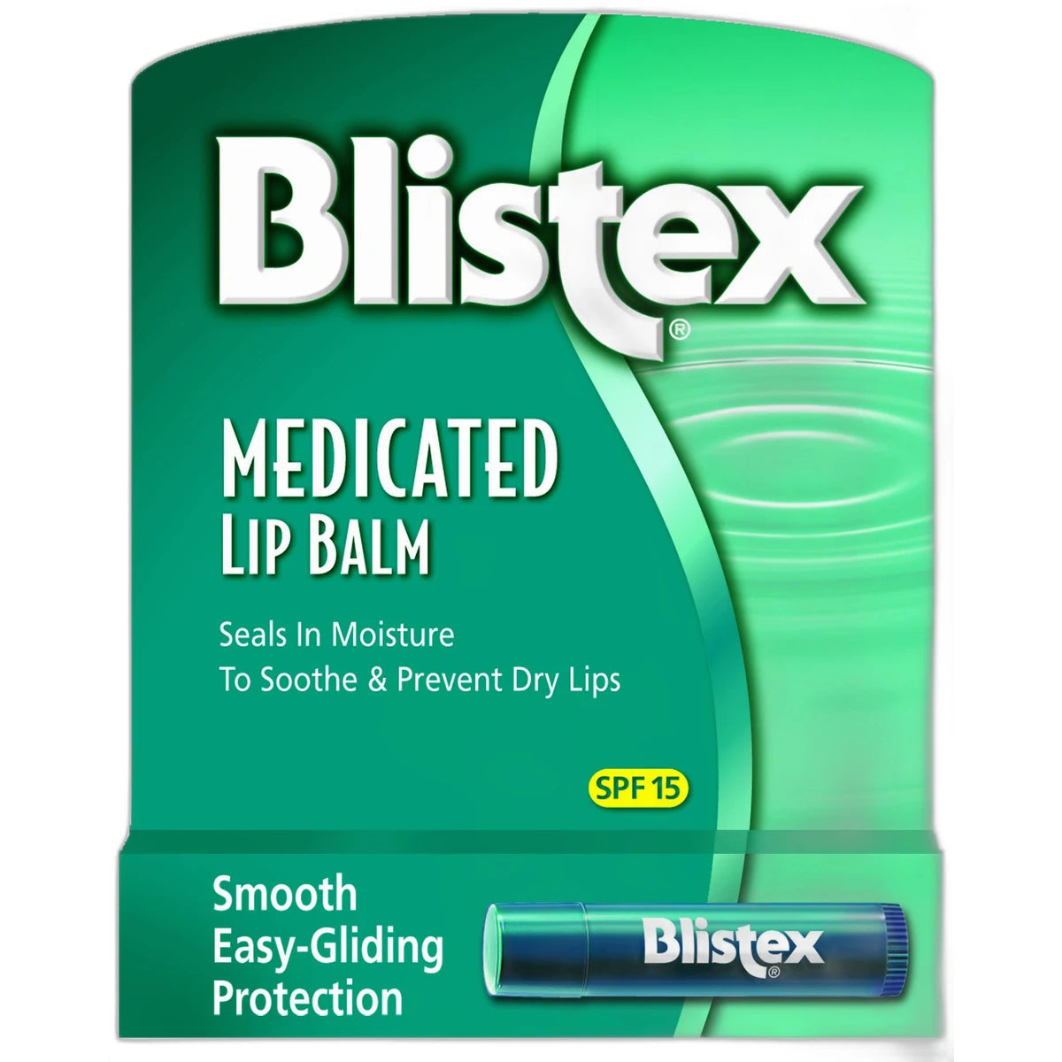 Blistex Medicated Lip Balm Regular SPF 15  0.15Oz (Pack of 144)