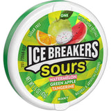 Ice Breakers Sugar Free Fruit Mint Sours Original 1.5Oz (Pack of 192)