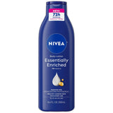 Nivea Essentially Enriched Daily Body Lotion for Very Dry Rough Skin 8.4Oz (Pack of 12)