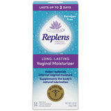 Replens Long Lasting Vaginal Moisturizer 1.23Oz (Pack of 24)