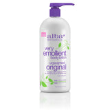 Alba Botanica Very Emollient Body Lotion Original Unscented 32Oz (Pack of 6)