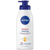 Nivea Intense Healing Body Lotion for Dry Skin 16.9Oz (Pack of 12)