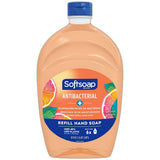 Softsoap Antibacterial Liquid Hand Soap Refill Crisp Clean 50Oz (Pack of 6)