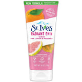 St. Ives Radiant Skin Pink Lemon and Mandarin Orange Face Scrub 6Oz (Pack of 6)