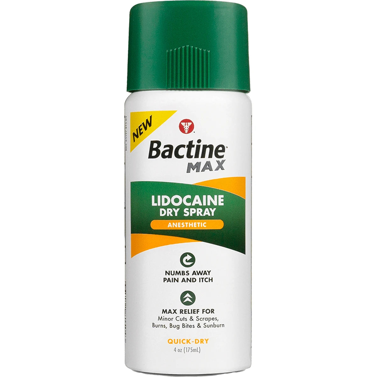 Bactine Max Pain Relief Dry Spray with Lidocaine 4Oz (Pack of 24)