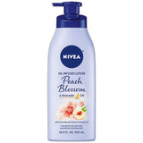 Nivea Oil Infused Peach Blossom and Avocado Oil Body Lotion 16.9Oz (Pack of 12)