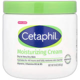 Cetaphil Hydrating Moisturizing Cream for Dry to Very Dry Sensitive Skin 16Oz (Pack of 12)