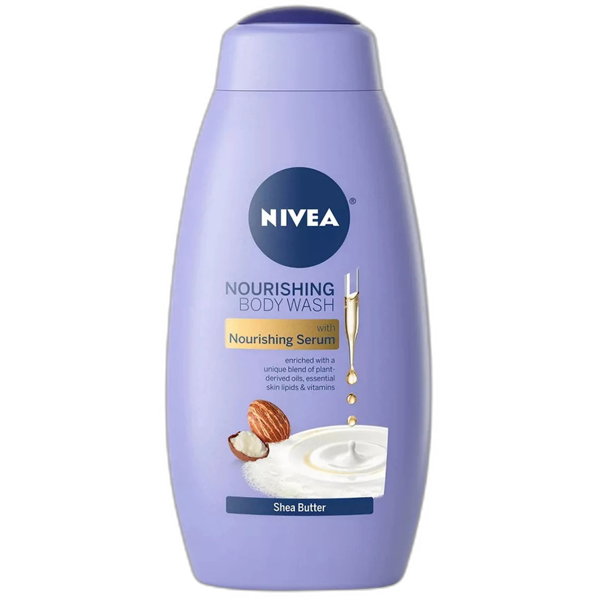 Nivea Shea Butter Nourishing Body Wash for Dry Skin 20Oz (Pack of 12)