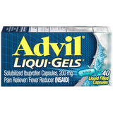Advil Advanced Medicine For Pain 200Mg Liqui-Gels 1.52oz (Pack of 36)
