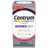 Centrum Silver Multivitamin for Women 50 Plus Supplement Tablets 5.29oz (Pack of 12)