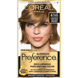 L'Oreal Paris Superior Preference Permanent Hair Color 6.5G Lightest Golden Brown 8Oz (Pack Of 12)