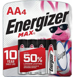 Energizer Alkaline Batteries Size: AA 0.8 Oz (Pack of 24)