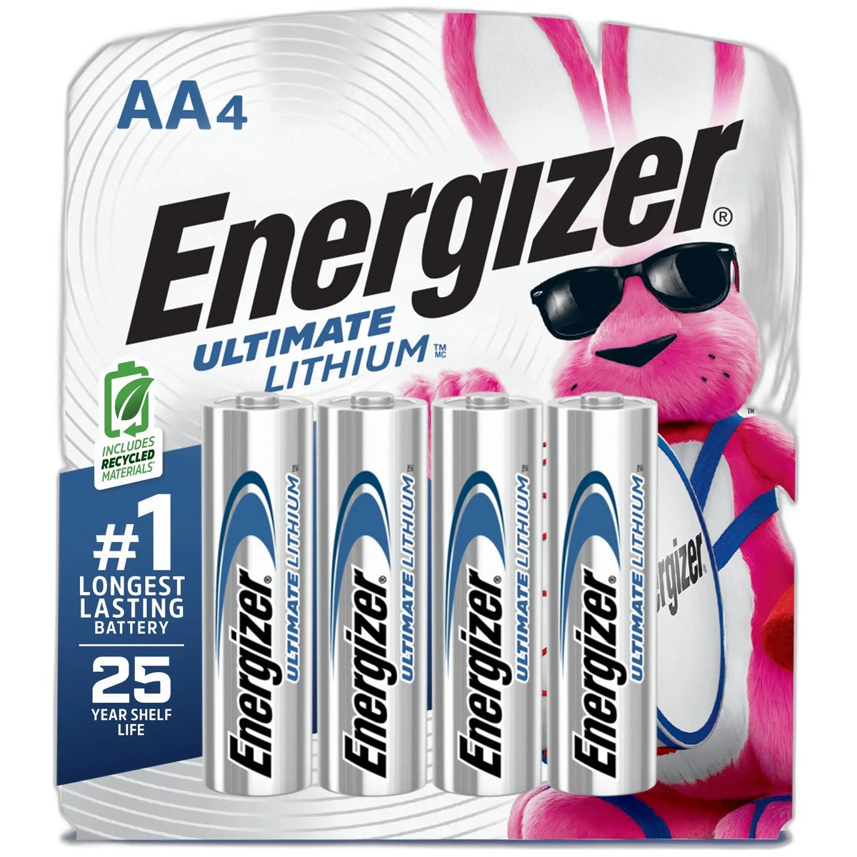 Energizer Ultimate Lithium Battery AA 6.4Oz (Pack of 24)