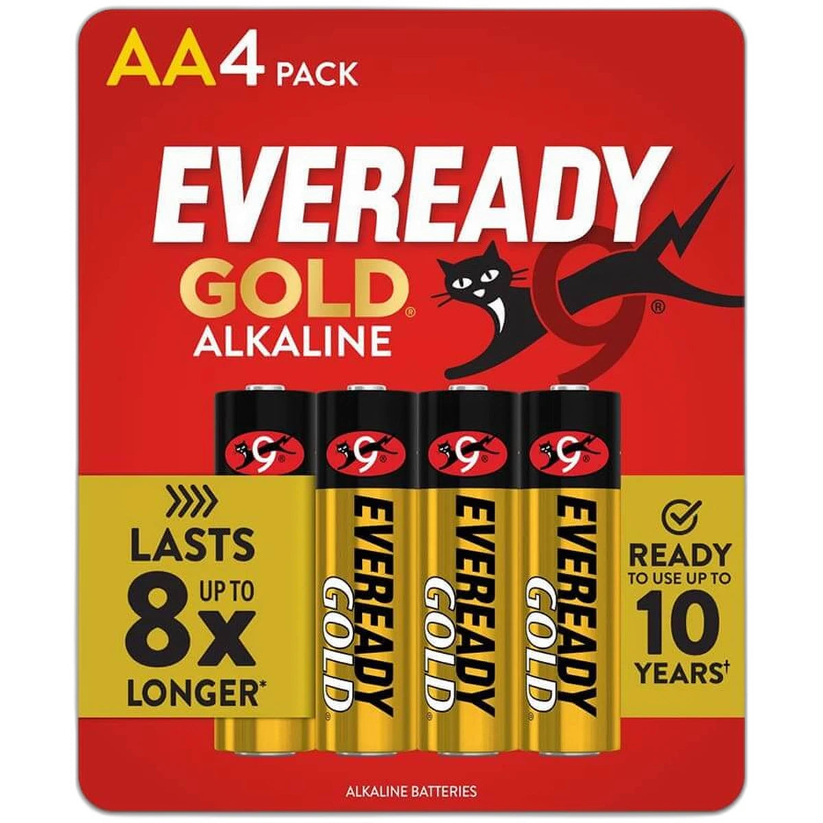 Eveready Gold AA Batteries (Pack of 24)