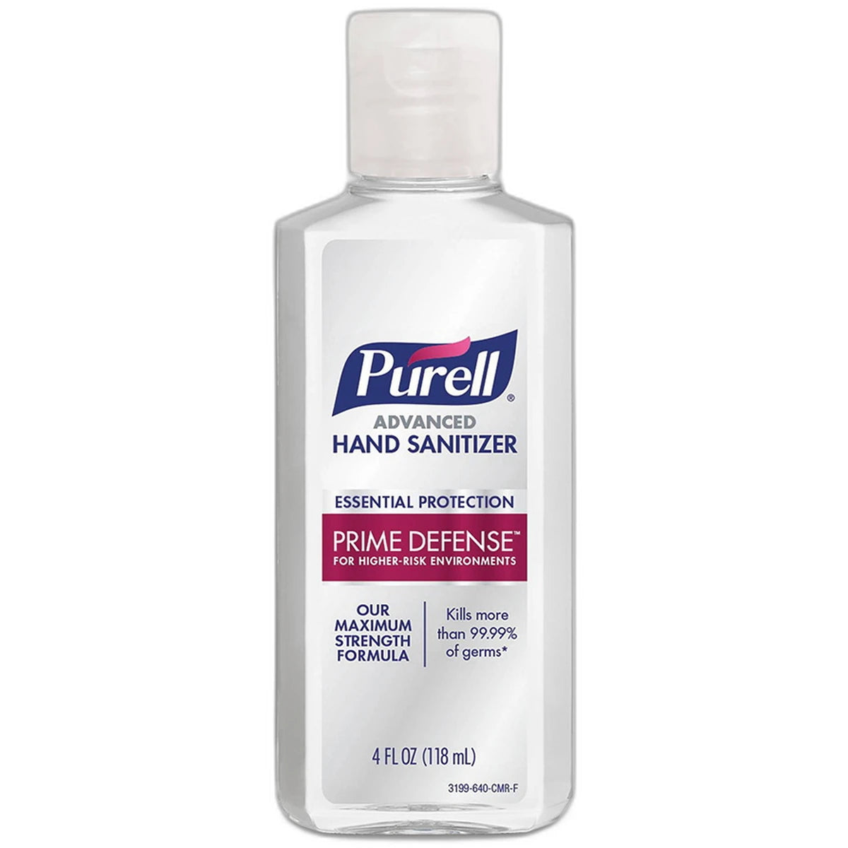 Purell Prime Defense Advanced Hand Sanitizer Essential Protection 4Oz (Pack of 12)