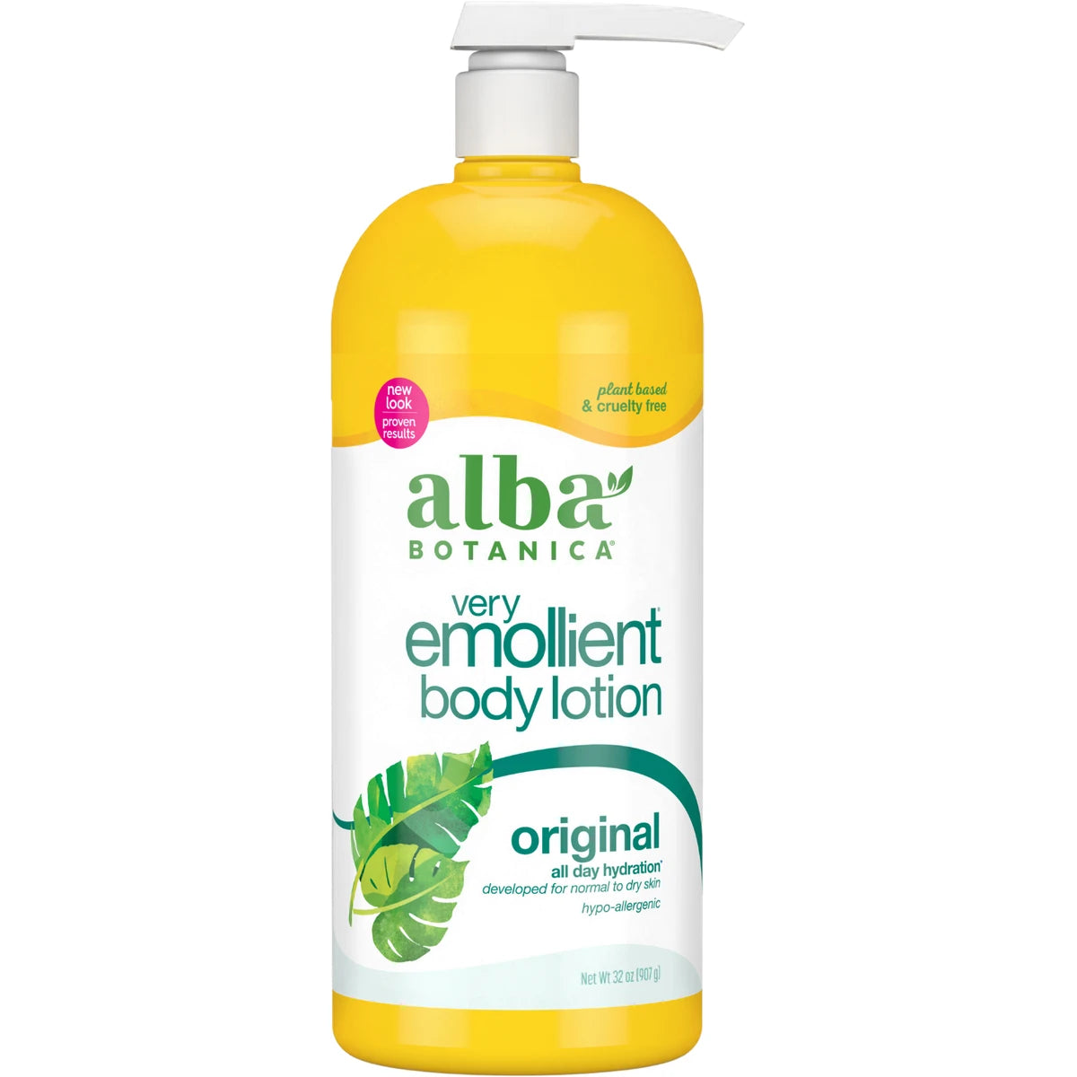 Alba Botanica Very Emollient Original Body Lotion 32Oz (Pack of 6)