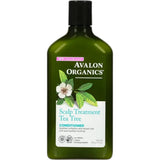 Avalon Organics Scalp Treatment Tea Tree Hair Conditioner 11Oz (Pack of 6)