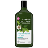 Avalon Organics Tea Tree Scalp Treatment Hair Shampoo11Oz (Pack of 6)