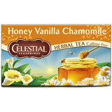 Celestial Seasonings Herb Tea Honey Vanilla Chamomile 20 Tea Bags 1.7Oz (Pack Of 6)