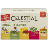 Celestial Seasonings Herbal Tea Sampler With 5 Flavors20 Bags 1.1Oz (Pack Of 6)