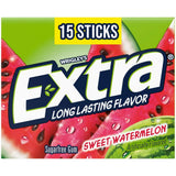 Wrigley'S Extra Long Lasting Watermelon 12X10 0.11Oz (Pack Of 120)