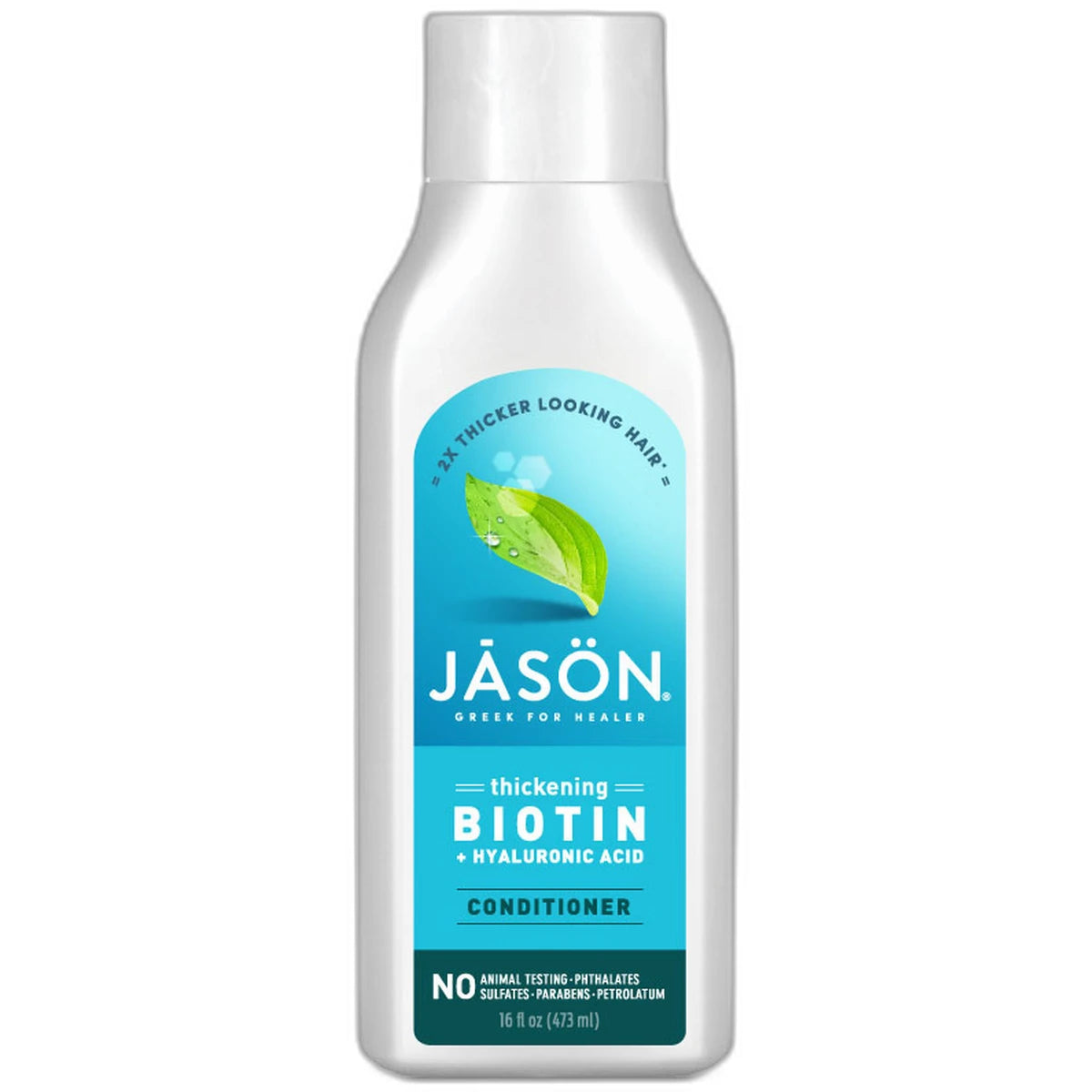 Jason Natural Biotin Hair Fortifying Conditioner 16Oz (Pack of 12)