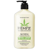 Hempz Age Defying Herbal Body Moisturizer with Pump 17Oz (Pack of 12)