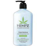 Hempz Triple Moisturizer Herbal Whipped Body Creme 17Oz (Pack of 12)
